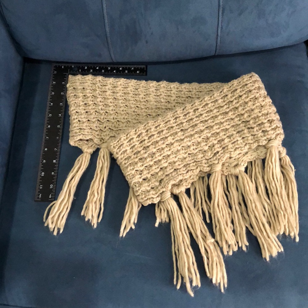 Tassel sweater Infinity Scarf